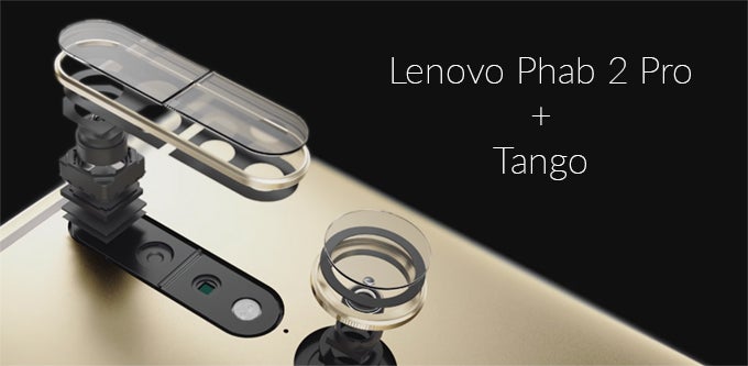 What can you do with the Lenovo Phab 2 Pro and Tango AR at launch?