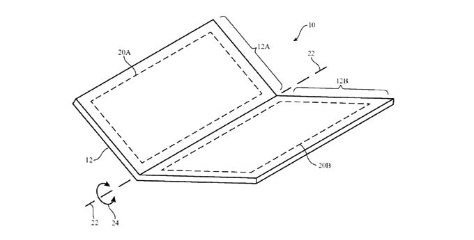 Apple granted patent for foldable/bendable iPhone