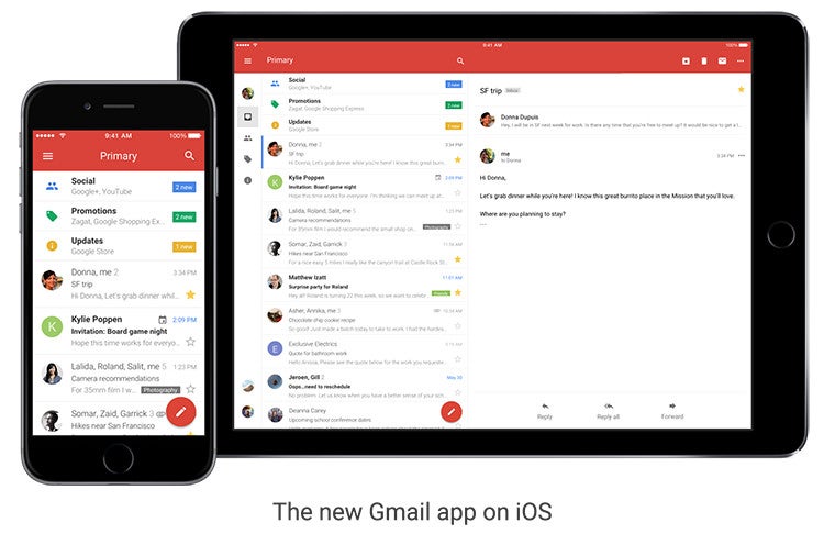 Google announces major changes for Gmail and Google Calendar apps on iOS
