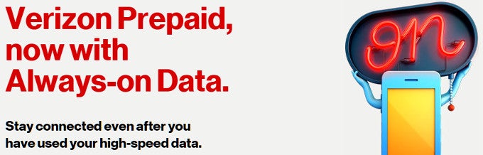 Verizon intros new 5 GB and 10 GB prepaid plans with Always-on Data and carryover
