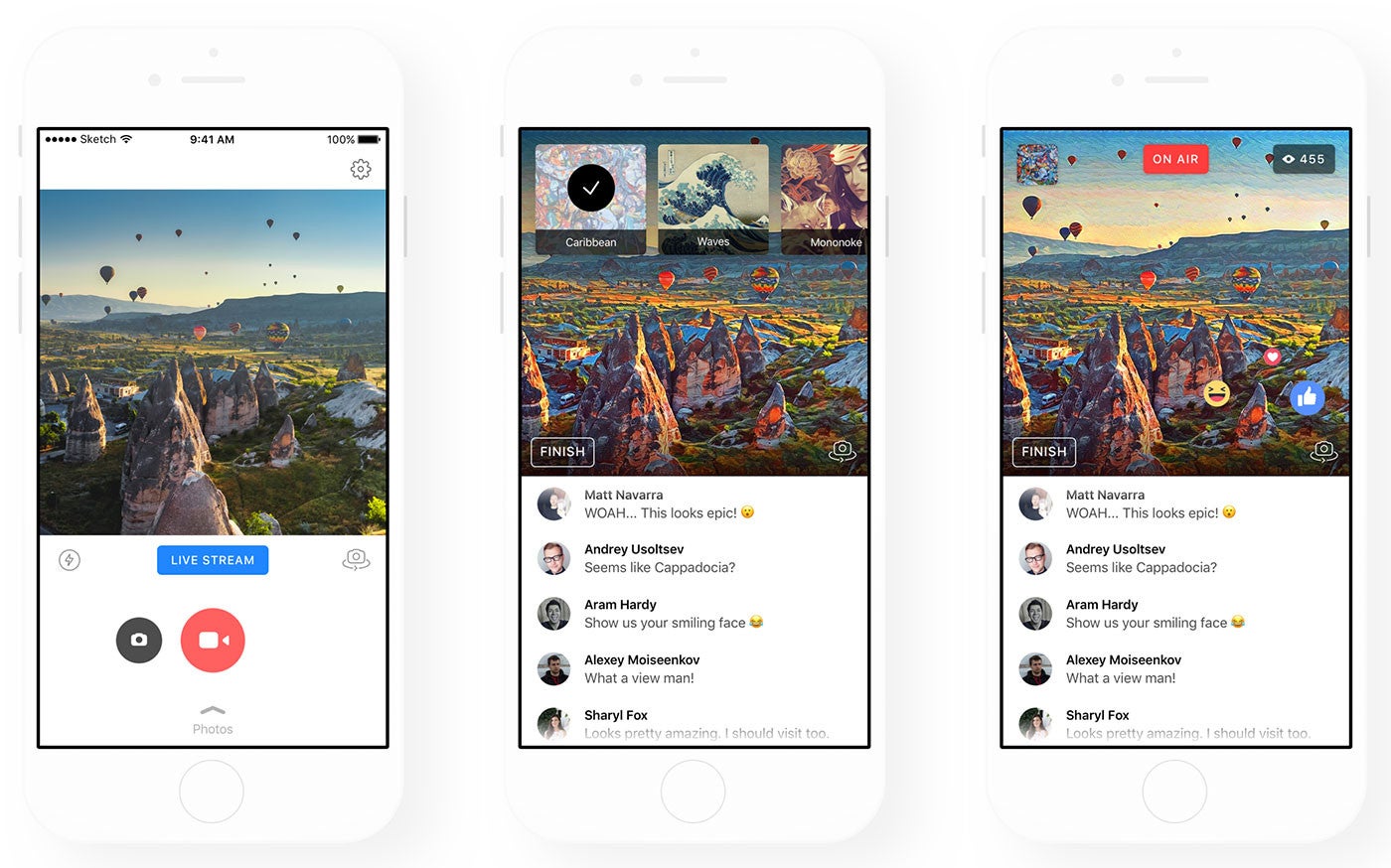 Prisma brings its art filters to Facebook Live