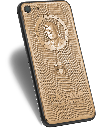 You can now buy a gold-plated 'Trump iPhone' from the same company that makes a gold 'Putin iPhone'