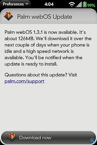 Pre owners to get webOs 1.31 sent OTA