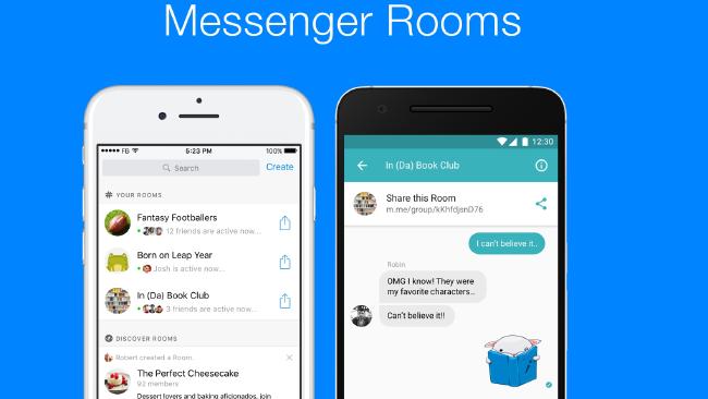 Facebook testing chat rooms feature for Messenger