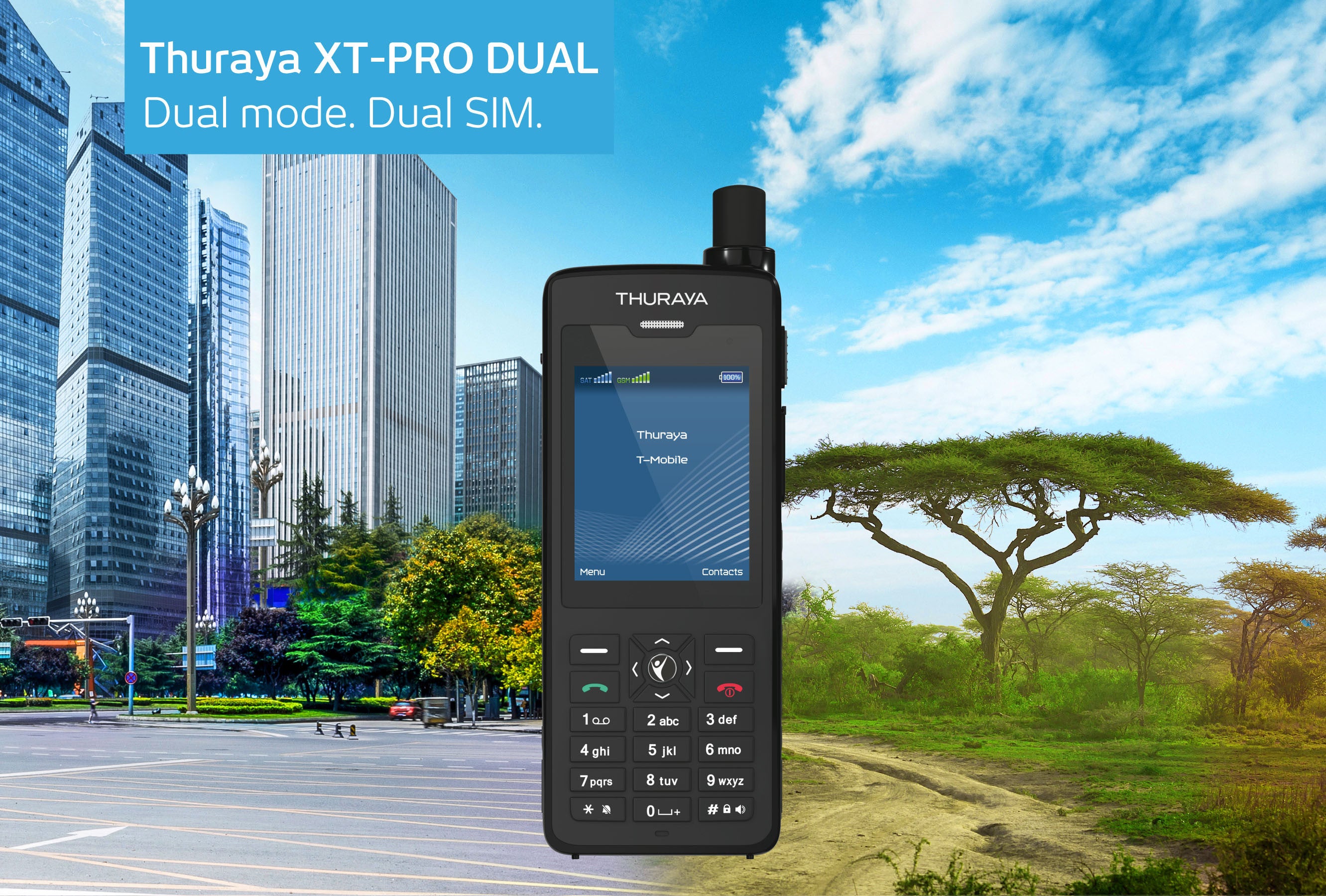 Thuraya launches world's first dual mode, dual SIM phone