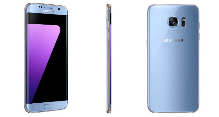 Blue Coral Galaxy S7 edge could arrive at Verizon on November 17