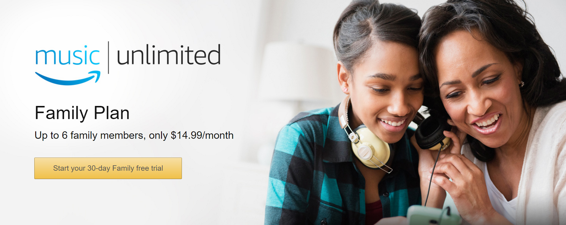 Up to six people can stream music with Amazon Music Unlimited&#039;s family plan for $15/month