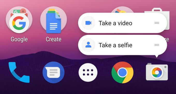 3D Touch on Android: here&#039;s how Quick Shortcuts work on Android 7.1 Nougat