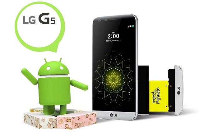 Sprint LG G5 gets its Android Nougat update