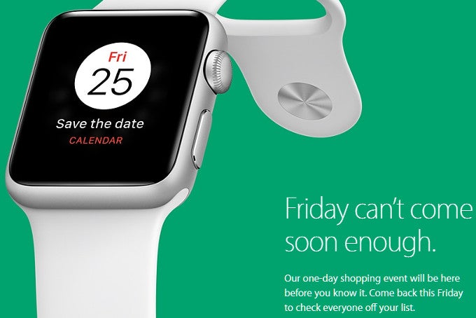 Apple posts a Black Friday 2016 sales teaser, one-day shopping event