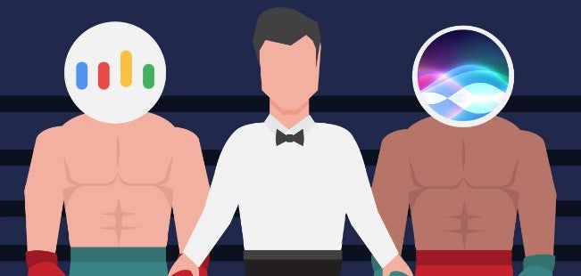 Siri vs Google Assistant: win some, lose some (infographic)