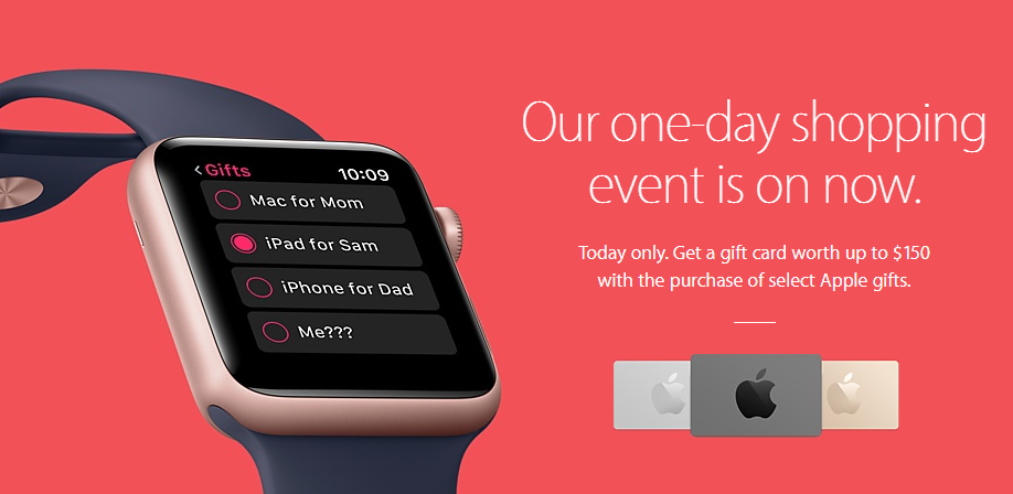 2016 Apple Black Friday deals revealed: $50 gift cards with purchase of new unlocked iPhones