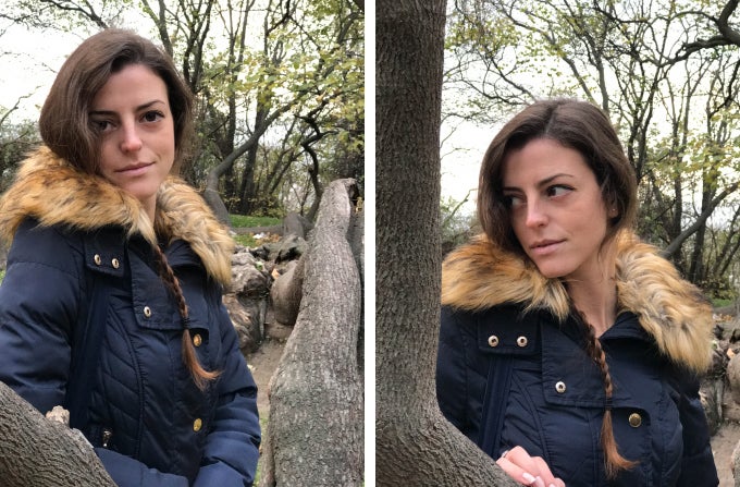 Regular - Left -- guiding lines again (tree branch in right portion of the shot) to highlight depth. Right -- just Portrait Mode faring well - Take amazing portraits with your iPhone 7 Plus: in-depth guide of Portrait Mode