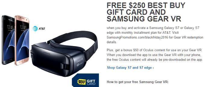 BestBuy Cyber Monday deals on phones and tablets: $250 off S7 edge, $1 iPhone 7