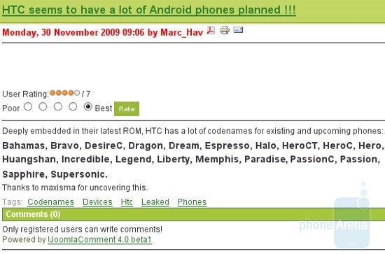 Would you buy an HTC Huangshan?