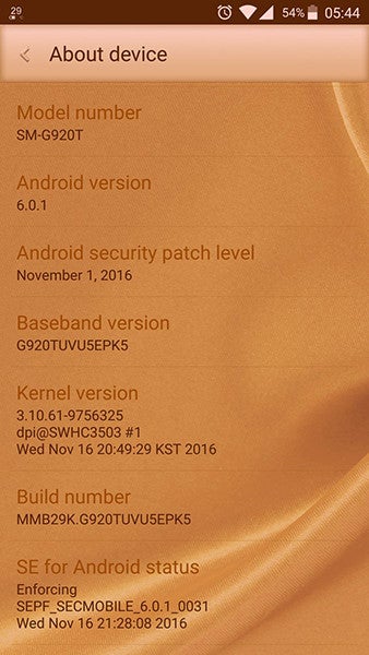 T-Mobile rolls out November security update to Samsung Galaxy S6/S6 edge