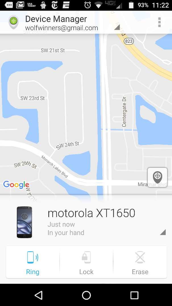 The Android Device Manager can help track your lost or stolen Android device - Stolen Nexus 6P found using Android Device Manager