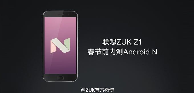 The ZUK Z1 and Z2 Pro will soon see Android Nougat - Android 7.0 Nougat confirmed for the ZUK Z1 and ZUK Z2 Pro