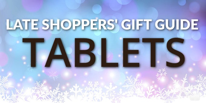 Late shoppers' gift guide: Tablets