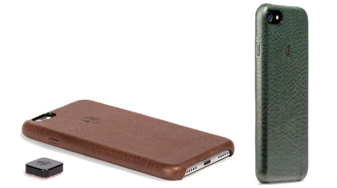 Nodus Shell vegetable-tanned leather case - Late shoppers' gift guide: Smartphone cases