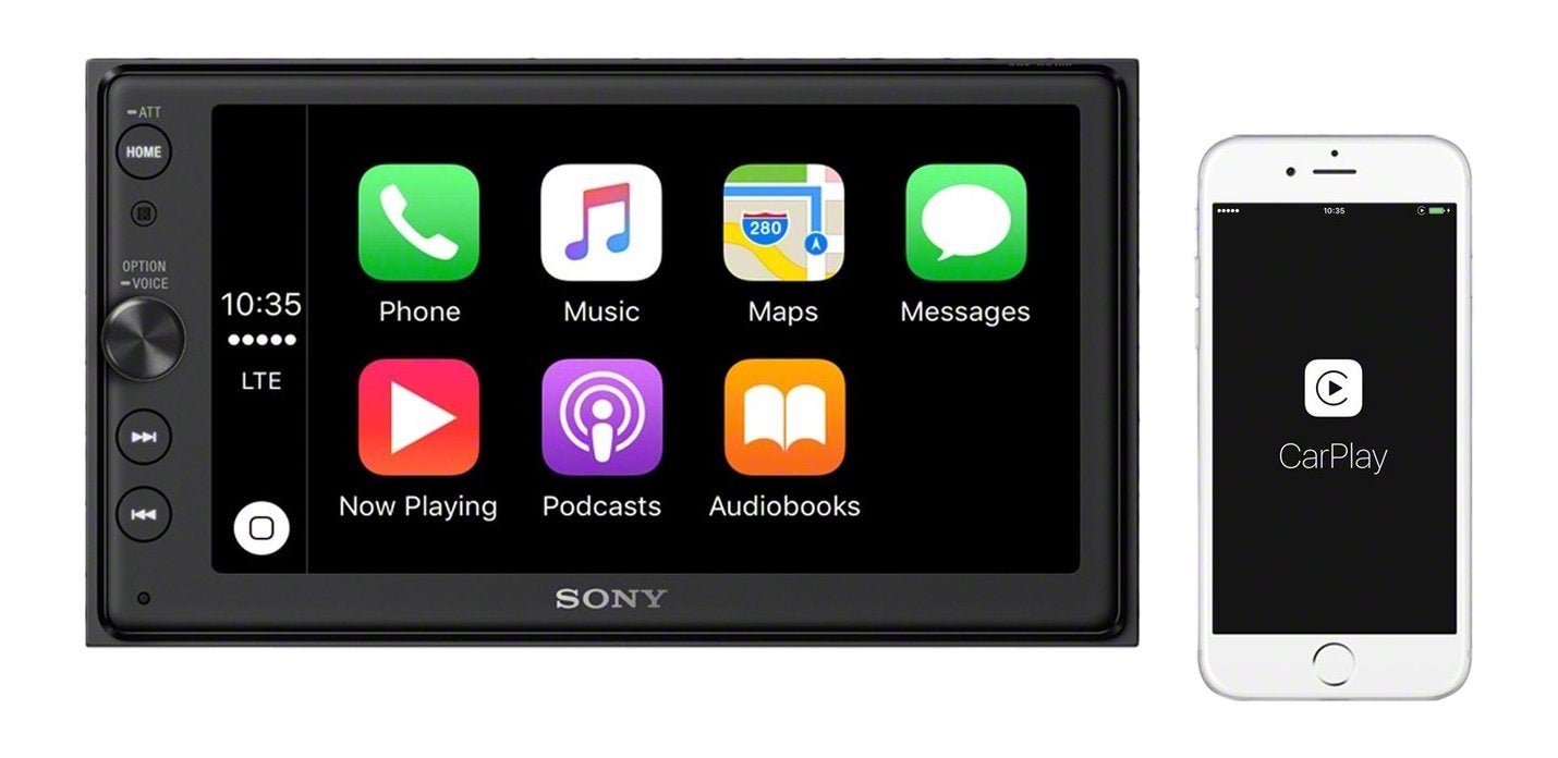 Sony's in-car entertainment system supports Android Auto and CarPlay and costs just $499