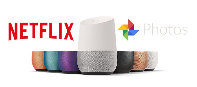 Netflix, Google Photos begin staged roll-out to Google Home