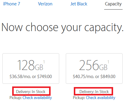 The Jet Black Apple iPhone 7 is in stock at Apple - Back in Black: Apple&#039;s iPhone 7 in Jet Black now ships same day from Apple