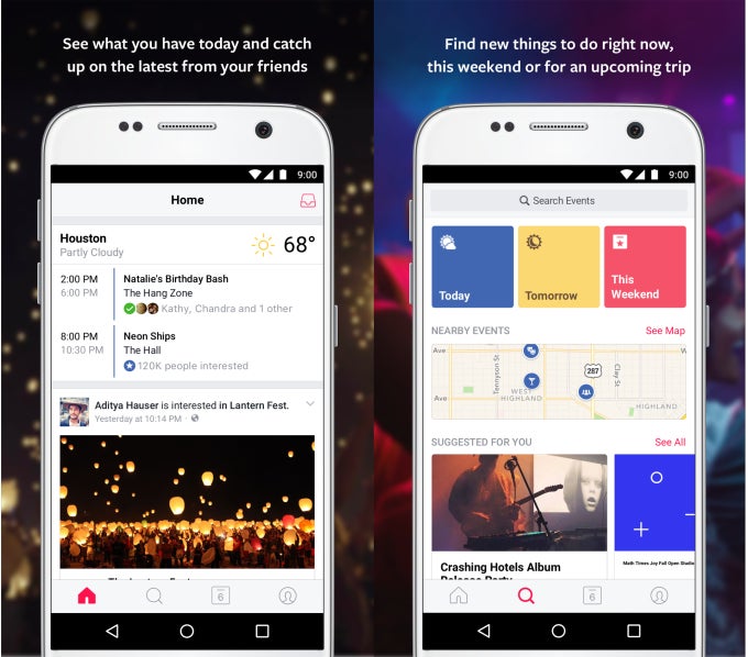 Facebook Events app coming soon to Android devices