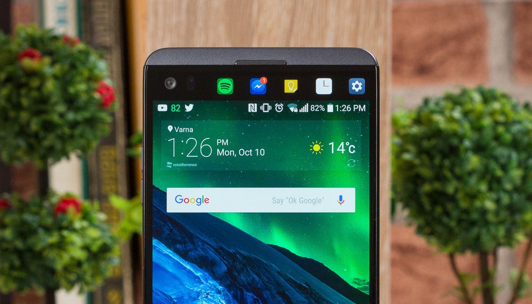 Both the V20 (pictured above) and the G5 featured sharp 2K screens. The G6 will either retain this resolution or amp things up with a 4K display - LG G6 rumor review: design, specs, features, everything we know so far