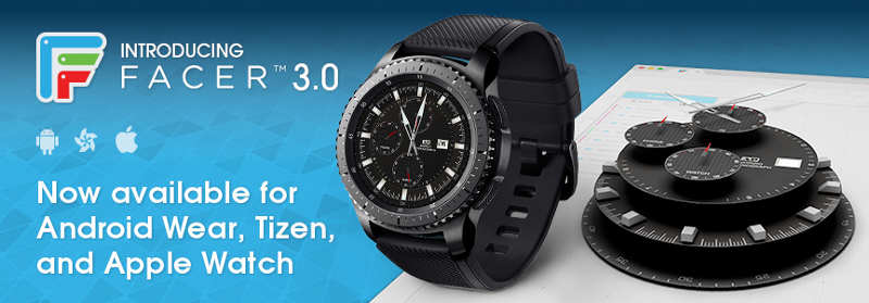 The Facer 3.0 update brings support for the Gear S3, ZenWatch 3, and more