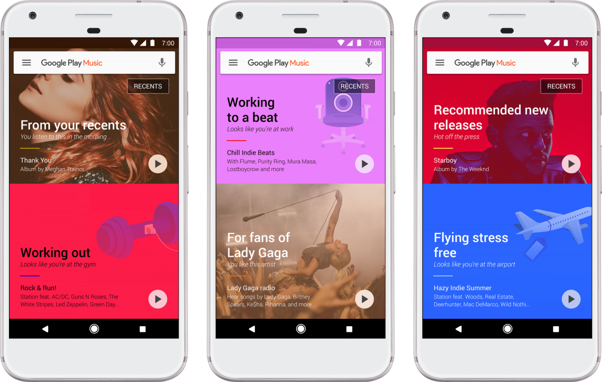 Google Play Music could soon start automatically playing tunes for you