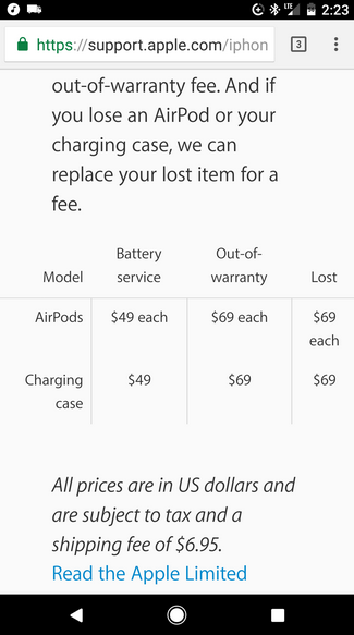 Apple will sell you a replacement AirPod for $69 - Lose an AirPod? Don't panic! Apple will replace it for $69