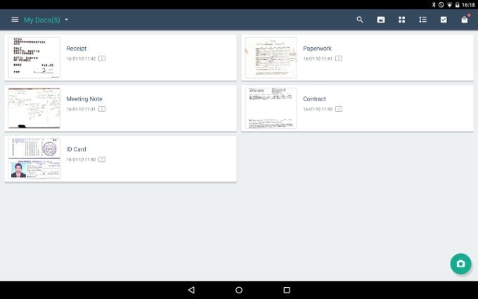 Spotlight: CamScanner is a great iOS/Android app that scans documents and creates PDFs