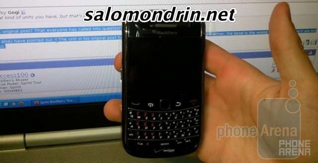 The RIM BlackBerry Tour2 9650 on its way to Verizon´s catalogue?