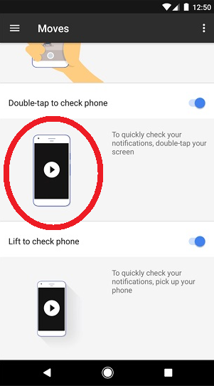 You can enable Double-tap to wake on the phone - Google prepping a fix for the Double-tap to wake bug on the Pixel and Pixel XL?