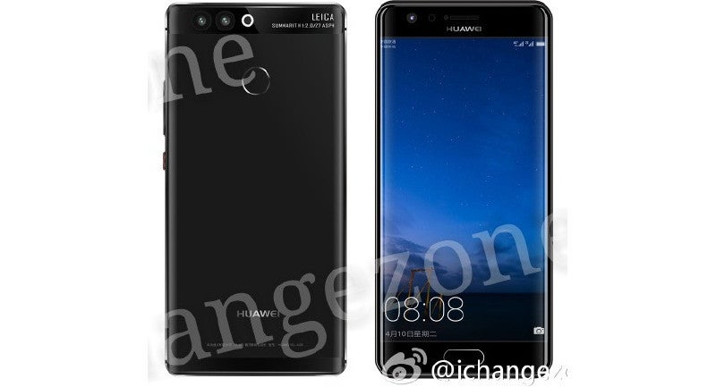 Early concept of the P10 that might differ from the final version - Huawei P10 to come with curved dual-edge display and wireless charging
