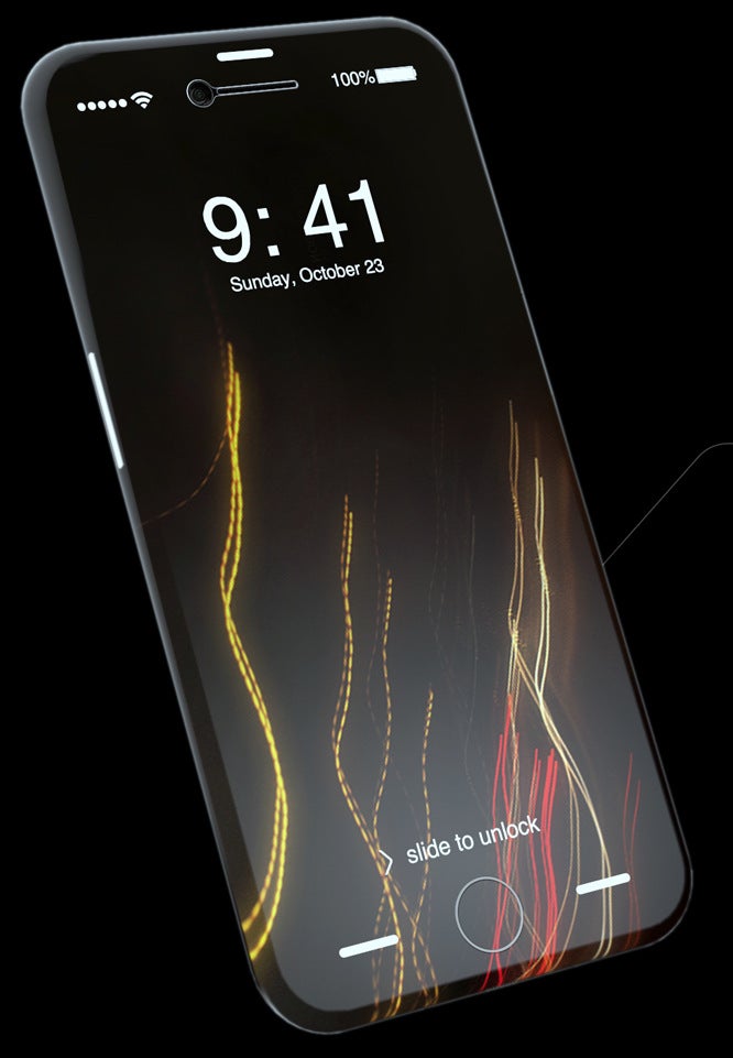 Such an OLED iPhone 8 won't be easy to produce in mass quantities (fan-made concept) - Bloomberg: OLED-making machines can't be churned out fast enough to meet all demand for a curved iPhone 8