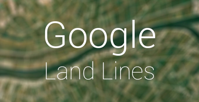 Google’s new experiment "Land Lines" turns your scribbles into mesmerizing satellite imagery