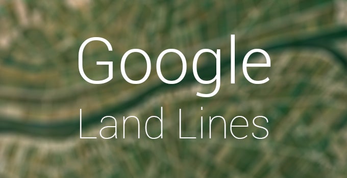 Google’s new experiment "Land Lines" turns your scribbles into mesmerizing satellite imagery