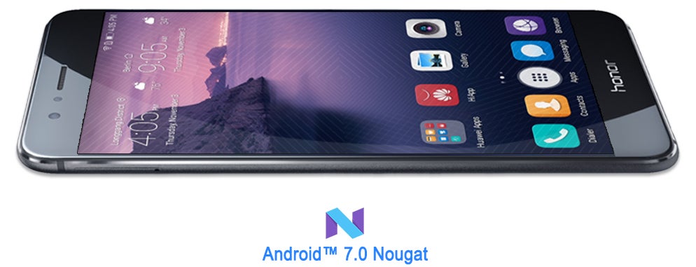 Honor 8 will be updated to Android 7 Nougat (with EMUI 5.0) in February