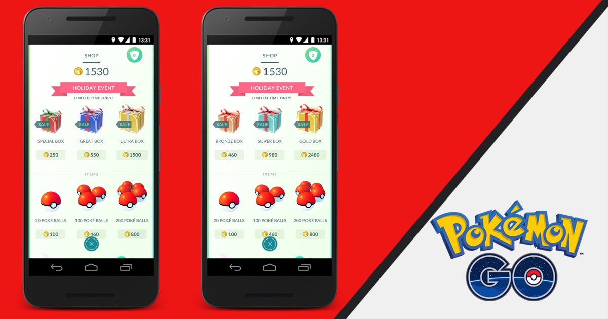 Niantic announces Pokemon GO limited-time holiday item packs