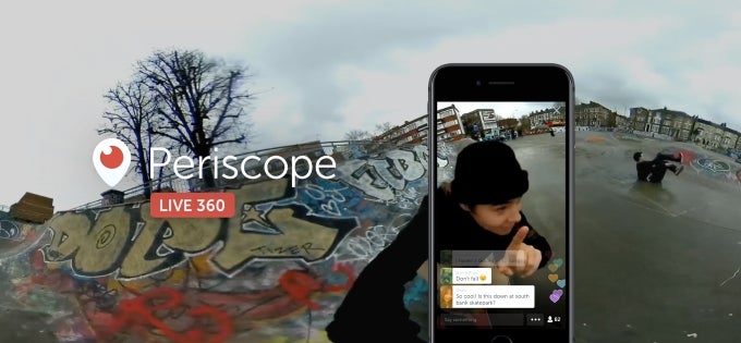 360-degree live videos coming to Periscope soon