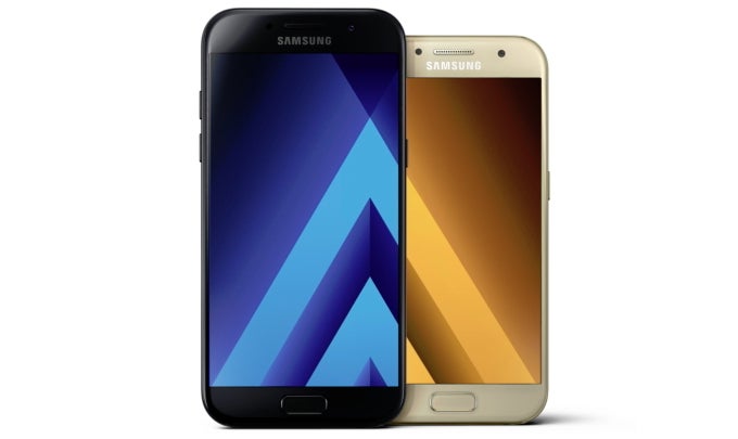 Samsung Galaxy A7 (2017) vs Galaxy A5 (2017) - Samsung Galaxy A (2017) series introduced with water resistance design, Android Marshmallow