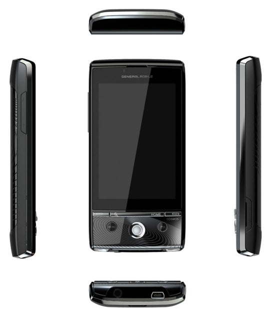 General Mobile&#039;s COSMOS handset offers Android 2.0