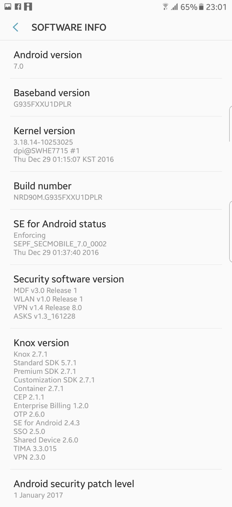 Samsung quietly rolls out Android Nougat update for some Galaxy S7 users