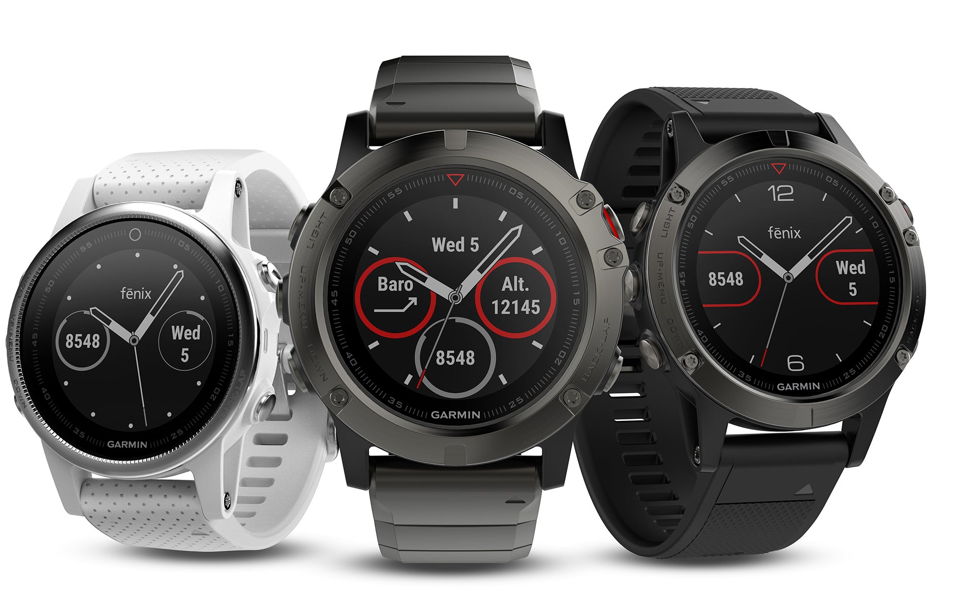 Garmin's new Fenix 5, 5X, and 5S smartwatches are functional and posh with price tags to match