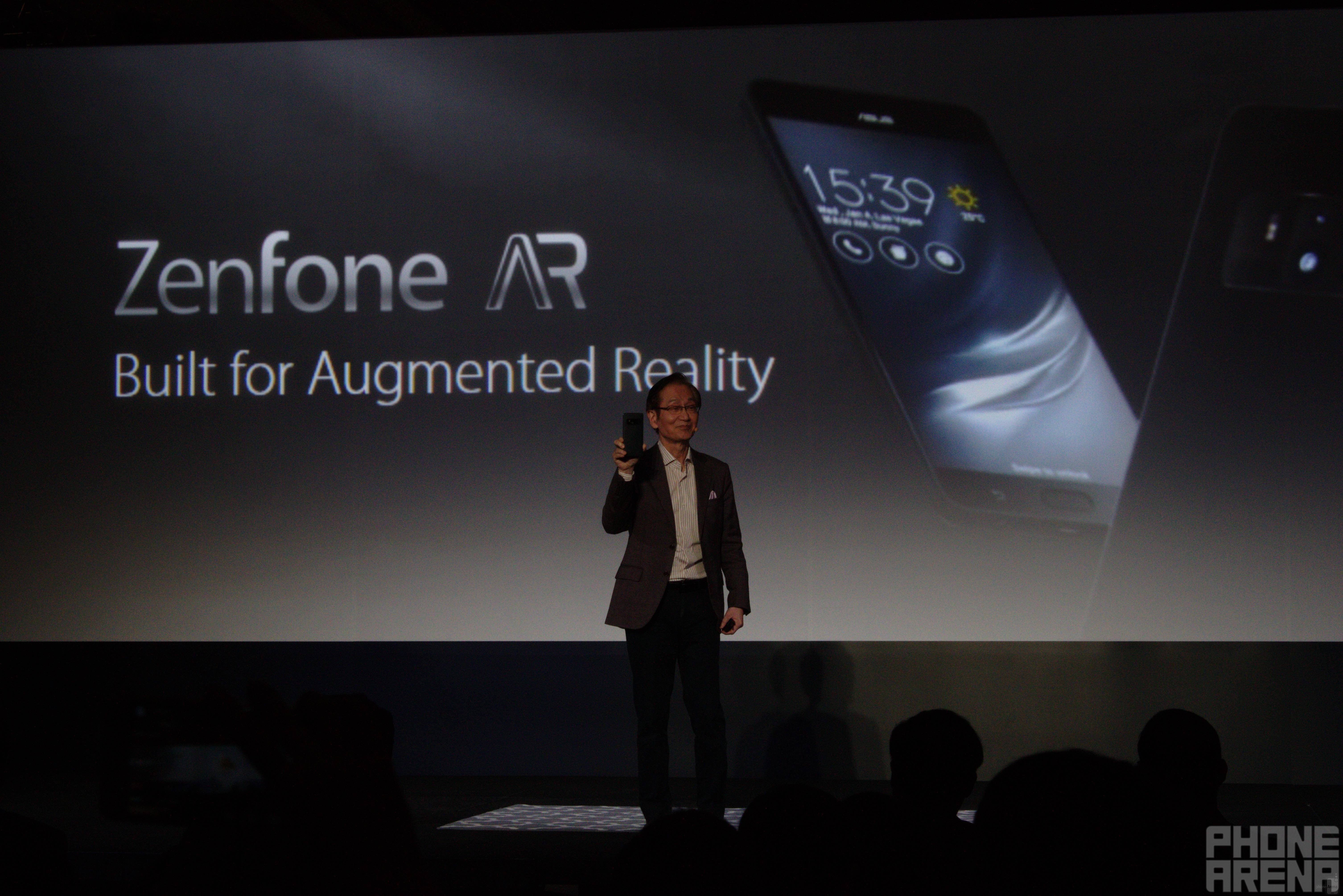 Here&#039;s a close-up look at the Asus ZenFone AR - the first phone with support for Daydream and Tango