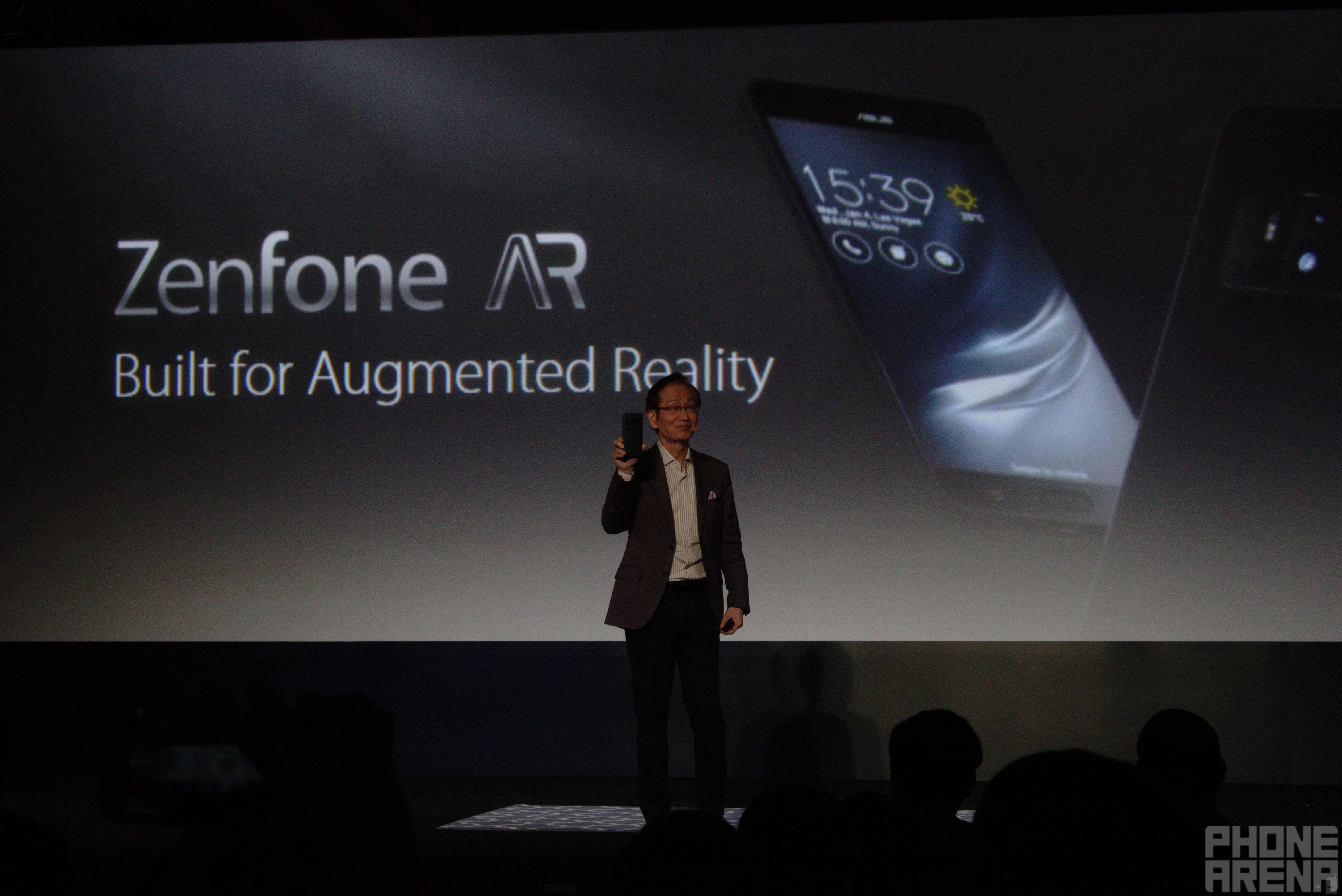 Here's a close-up look at the Asus ZenFone AR - the first phone with support for Daydream and Tango