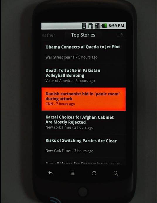 Hot new pictures of the Nexus One