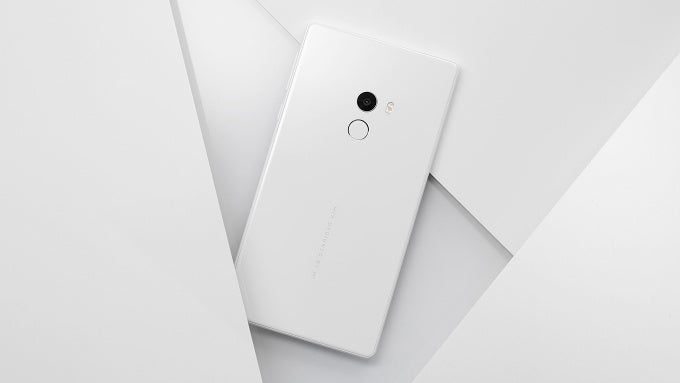 Pearl white Xiaomi Mi Mix gets unveiled on stage at CES 2017, looks delish